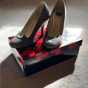 T.U.K brand “Grey Sophistakitty Bombshell Heel” in US size 7, EU size 38